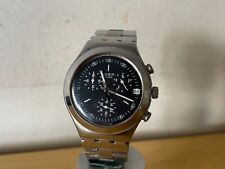 Montre Acier Chrono Swatch Irony Steel Montre P.A.N. - 2002 - Swiss, usado comprar usado  Enviando para Brazil