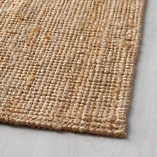 ikea flatwoven natural rug for sale  LONDON