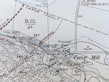 Geological map forestmill for sale  FALKIRK