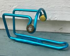 Gaiola para garrafa de água Elite Ciussi Bianchi Masi Cinelli Colnago tubular azul-petróleo aquático comprar usado  Enviando para Brazil