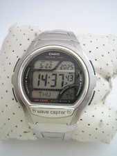 Casio watch wave for sale  CONWY