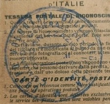 1943 rsi tessera usato  Solopaca