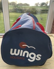 Vintage holdall wings for sale  CHRISTCHURCH