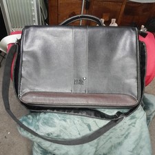 Montblanc black messenger for sale  DUNSTABLE