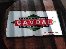 Plaque emaillee vin d'occasion  Strasbourg-