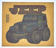 Transferência de calor vintage original da década de 1970 | Jeep CJ-5/7 comprar usado  Enviando para Brazil