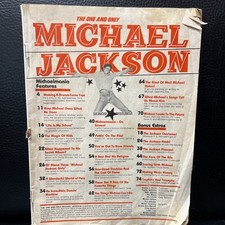 Vintage 1984 Michael Jackson - The One and Only Michael Jackson Magazine Rara comprar usado  Enviando para Brazil