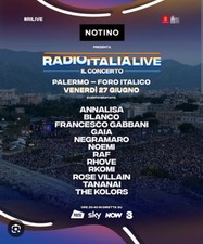 Biglietto concerto 2025 usato  Agrigento