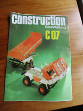 Construction bauanleitung co7 gebraucht kaufen  Niemegk