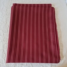 Maroon stripe polyester for sale  WARRINGTON