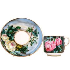 Mustache cup saucer for sale  TELFORD