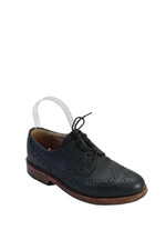 Lixadeira para J. Oxfords femininos Crew de couro biqueira redonda com cadarço azul tamanho 6 comprar usado  Enviando para Brazil