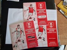 Rotherham united fixture for sale  AYLESFORD
