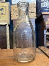 Vintage quart milk for sale  Oostburg