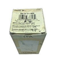 Interruptor dimmer predefinido de 3 vias Lutron Diva DV-SC3P-WH 600W (branco) comprar usado Interruptor dimmer predefinido de 3 vias Lutron Diva DV-SC3P-WH 600W (branco) comprar usado  Enviando para Brazil