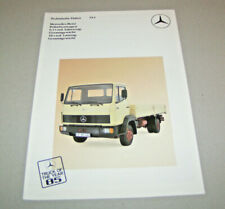Prospectus/Brochura Mercedes Benz 914 Flatbed - Edition 1985 comprar usado  Enviando para Brazil