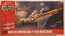 Kit modelo plástico NORTH AMERICAN F-51D MUSTANG Fighter Airfix escala 1/72 #02047A comprar usado  Enviando para Brazil