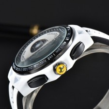 New Men's Watch Formula Scuderia Ferrari 44mm Chronograph Silicone Wristwatch comprar usado  Enviando para Brazil