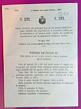 Regio decreto tabella usato  Italia