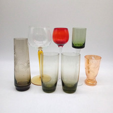 Coloured glass bundle for sale  MIRFIELD