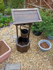 Wooden wishing well for sale  ANDOVER