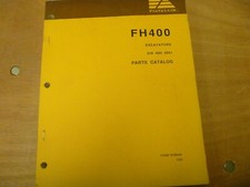 Catálogo de peças de escavadeira Fiat-Allis FH400 manual SN 40H-0051-Up formulário 73158464, usado comprar usado  Enviando para Brazil