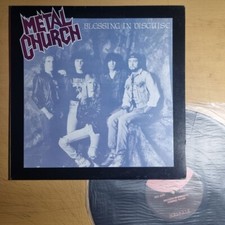 VG+ / METAL CHURCH - Blessing in Disguise / Korea 12" LP Vinyl comprar usado  Enviando para Brazil
