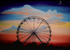 Pintura Original El Último Paseo 36" × 48"  segunda mano  Embacar hacia Mexico