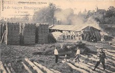 Cpa combreux scierie d'occasion  Claira