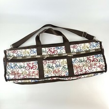 LeSportsac Bicicleta Crosstown Yoga Tapete Bolsa de Ginástica 28" Alça de Ombro com Bolsos Excelente Estado Usado! comprar usado  Enviando para Brazil