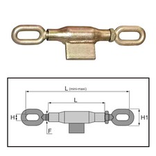 Spannschloss unterlenker stabi gebraucht kaufen  Vetschau
