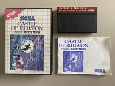 Castle Of Illusion Starring Mickey Mouse, Master System, PAL, usado comprar usado  Enviando para Brazil