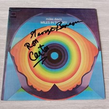 George Benson Ron Carter autografado assinado lp miles davis jazz original ótimo comprar usado  Enviando para Brazil