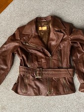Biba lederjacke jacke gebraucht kaufen  Schwäbisch Gmünd