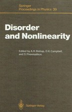 Disorder and nonlinearity gebraucht kaufen  Kassel