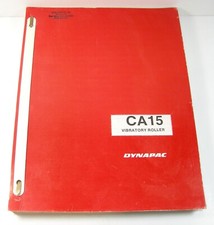 Dynapac CA 15 Compactador Vibratório Rolo Peças Manual Livro Catálogo CA15 comprar usado  Enviando para Brazil