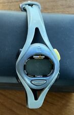 Relógio Timex Ironman Triathlon Digital Feminino Azul Precisa de Bateria Fitness Vintage? comprar usado  Enviando para Brazil