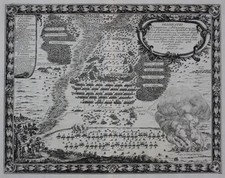 Czarnow Kamienna Góra Poland Polska Polen mapa miedzioryt karta Pufendorf 1696 na sprzedaż  Wysyłka do Poland
