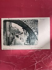 Cartolina perugia via usato  Fano