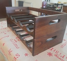 Portabottiglie cassetta legno usato  Roma
