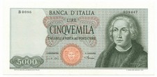 5000 lire cristoforo usato  Pignataro Maggiore