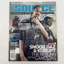 The Source Magazine Snoop Daz Kurupt Return of the Gangstas Rap July 2005 SIGNED comprar usado  Enviando para Brazil