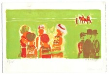 Frédéric menguy lithographie d'occasion  Anet