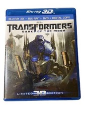 Usado, 3D Transformers Dark of the Moon Blu Ray Dvd 2011 Set Of 4 3D Glasses comprar usado  Enviando para Brazil