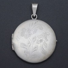 Medaillon anhänger 835er gebraucht kaufen  Berlin
