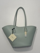 Moncrief London. Bolsa tote balde de couro italiana - Verde gelado, usado comprar usado  Enviando para Brazil
