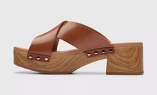 Clarks tan leather for sale  SOLIHULL