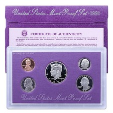 1991 proof set for sale  Athens