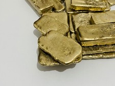 Barra de ouro 350 gramas sucata para recuperação de ouro derretido diferentes pinos de moedas de computador comprar usado  Enviando para Brazil