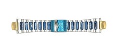 Autêntica pulseira de relógio Invicta S1 Rally 29041 ouro/azul e aço inoxidável 33,5 mm comprar usado  Enviando para Brazil